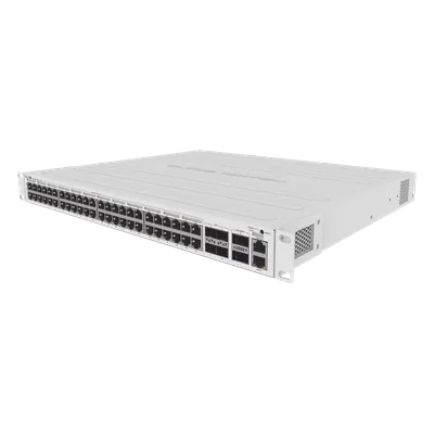 Switch PoE / 48 Puertos Gigabit 802.3af/at / 4 SFP+ 10G / 2 QSFP+ 40G / 1U Rack / 800W / 168Gbps / 235Mpps