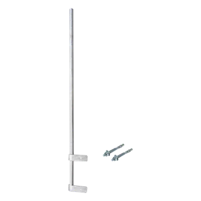 Mástil de Pared / 1.5 m (4.9 ft) / Diámetro 1-1/4' / Calibre 14 / Acero A-36 Galvanizado / Fijación Soldada