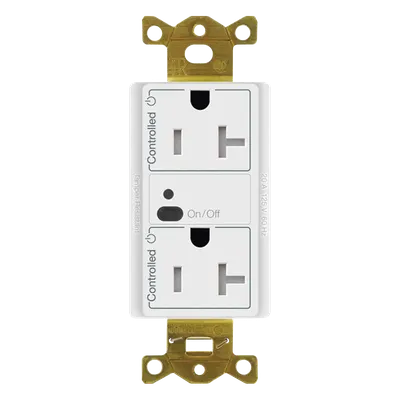 Receptáculo Inalámbrico / 20 A / Split / RF Clear Connect / 18 m (59.1 ft) / Control Pico y Sensores