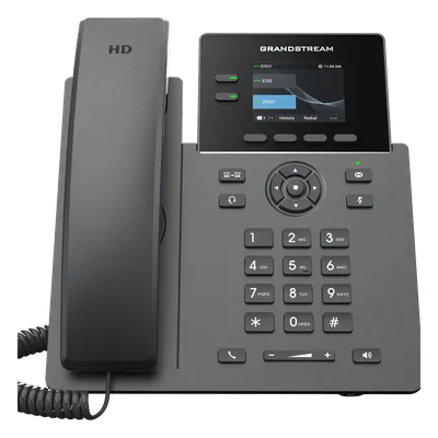 Teléfono IP / 2 Líneas / Pantalla LCD 2.4" / 8 Botones Virtuales / Audio HD / Conferencia 5 Vías / Seguridad Carrier-Grade