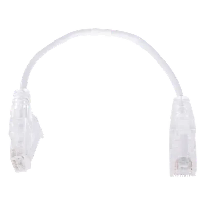 Cable de parcheo Cat6 LINKEDPRO LP-UT6-020-WH28 blanco de 20 cm