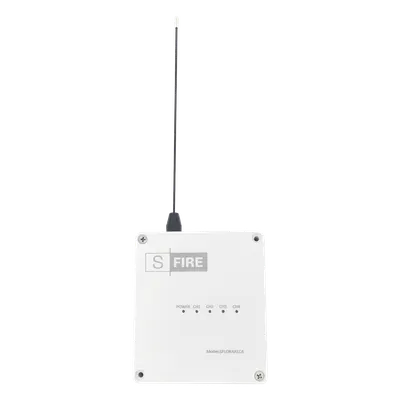 Receptor inalámbrico SFIRE SF-LORA-REC-4 de largo alcance y 4 relevadores