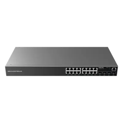 Switch Gigabit administrable Grandstream GWN7802 con 16 puertos y 4 SFP