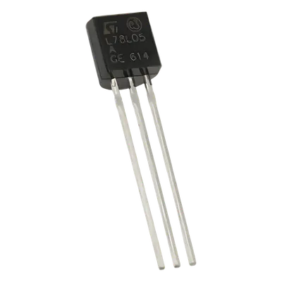 Regulador de Voltaje Positivo / 5V / 100 mA / TO-92 / Protección Térmica y Cortocircuito