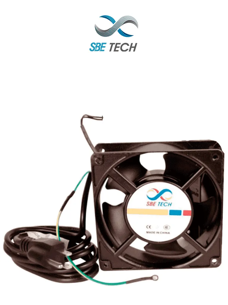 Extractor para gabinete SBE TECH SBE-J1VENTN127V de 105 CFM