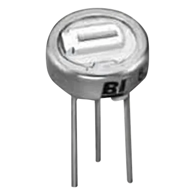 Potenciómetro Trimmer / 200 Ohm / 6.35 mm (0.25 in) / 1 Vuelta / 1/2 Watt / Cermet