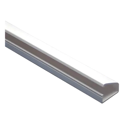 Canaleta tipo bisagra THORSMAN TMK-1020, PVC adhesivo de 20 x 10 mm