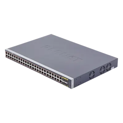 Switch PoE administrable PLANET GS-4210-48P4S de 48 puertos Gigabit