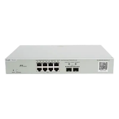 Switch PoE++ Ruijie RG-NBS5300-8MG2XS-UP con 8 puertos 2.5G