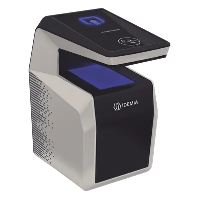 Lector de huella 3D sin contacto / Prox HID/iClass/MIFARE/DESFire / PoE+ / IP65 / -10°C a 55°C
