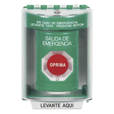 Botón Multipropósito STI SS2171EX-ES para Emergencias, Carcasa Resistente y Relevadores NO/NC