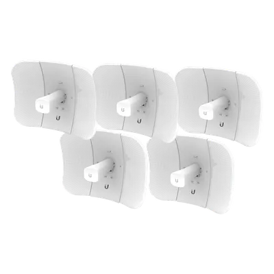 Kit CPE airMAX AC / 5 GHz / 450 Mbps / Antena 23 dBi / 2x2 MIMO / 5 Unidades / 5150-5875 MHz