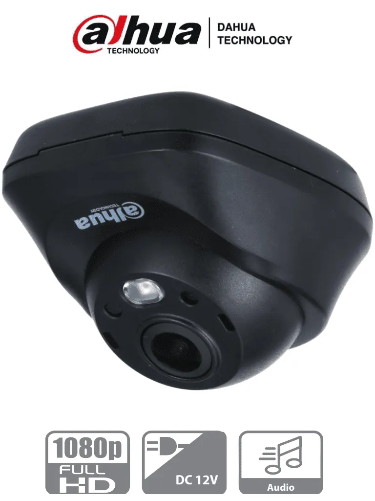 Cámara mini domo DAHUA DH-HAC-HDW3200LN con lente gran angular