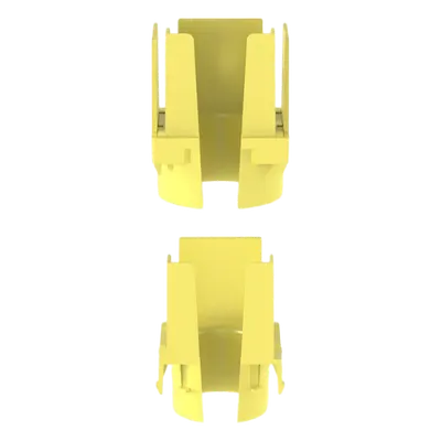 Tapa de salida PANDUIT FIDT2X2LYL para FiberRunner 2x2
