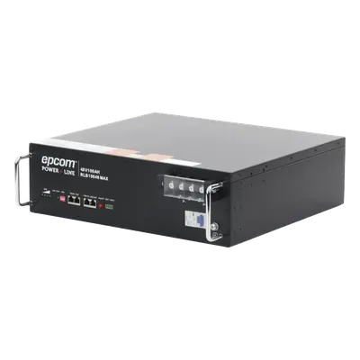 Batería de litio EPCOM POWER LINE RLB10048MAX de 4.8 kWh para rack