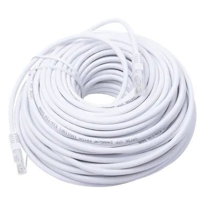 Cable de parcheo LINKEDPRO LP-UT3-3000-WH UTP Cat5e de 30 m
