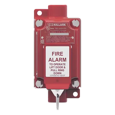 Estación de Alarma Contra Incendios HUBBELL KILLARK HUB-XAL-458, Activación Manual y Aluminio Corrosión