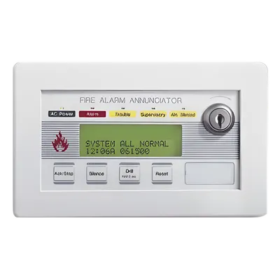 Anunciador Remoto de Incendio NOTIFIER FDU-80 con LCD y Conexión EIA-485