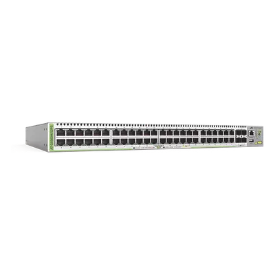 Switch PoE+ Administrable Capa 3 / 48 Puertos Gigabit + 4 SFP / 740 W PoE+ / 104 Gbps / 77.4 Mpps
