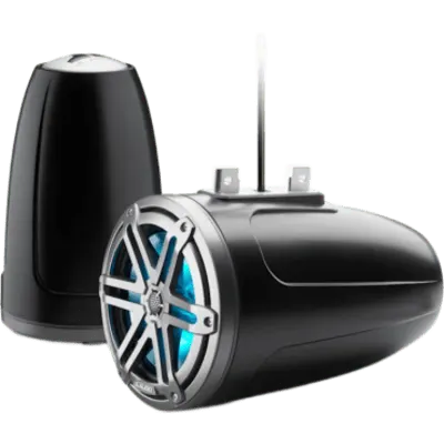 Par de Bocinas Cerradas para Torre / 7.7 in (196 mm) / Coaxial Cerrado / LED RGB / Rejilla Deportiva Gris / 70 W RMS / 4 Ω / 55 Hz-25 kHz / Sensibilidad 90.5 dB