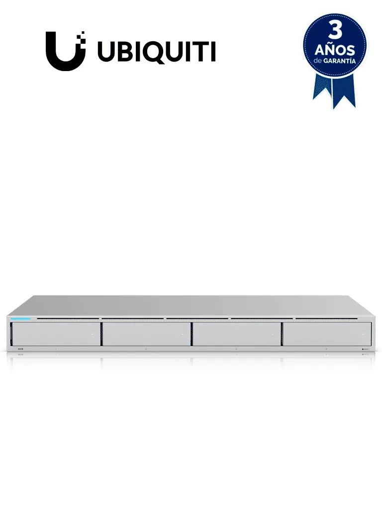 NVR UniFi UNVR para videovigilancia con cuatro bahías HDD