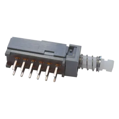 Interruptor deslizante / 0.2 A @ 30 V DC / 10,000 ciclos / 500 V AC dieléctrico / 50 mΩ contacto