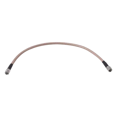 Jumper RF / Cable RG-142 / Conectores SMA Macho a SMA Macho / 30 cm (0.98 pies)