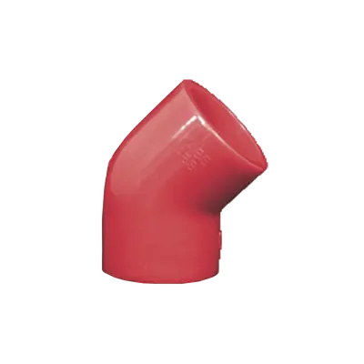 Codo de 45 Grados SAFE FIRE DETECTION RP5203X CPVC Resistente al Fuego