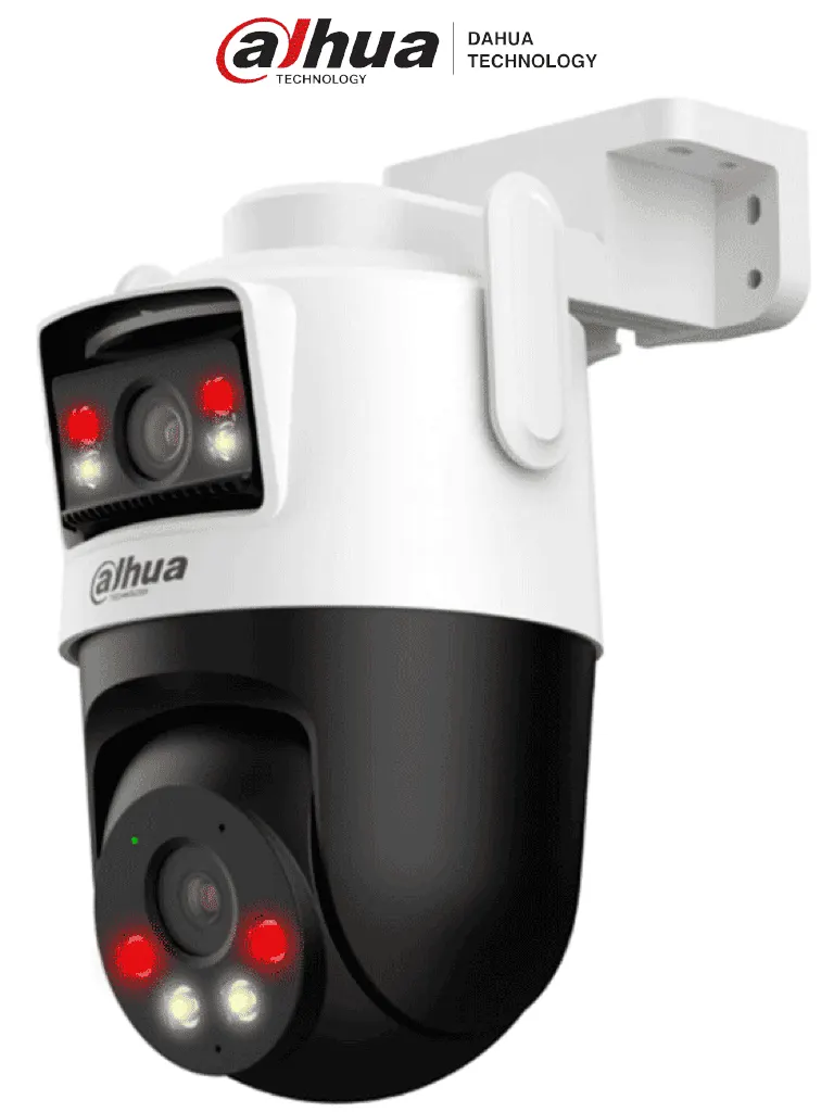 Cámara IP Dahua DH-IPC-WPT1339DD-SW-3E2-PV dual de 6 MP
