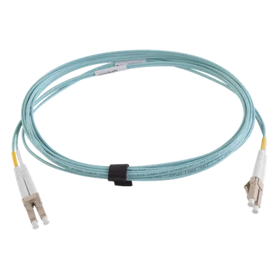 Jumper de fibra óptica SIEMON FJ2-LCLC5V-07AQ OM4 de 7 m