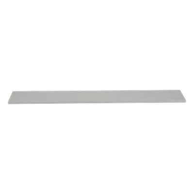 Tapa para canaleta ranurada PANDUIT C4LG6, PVC gris de 4.25 pulgadas