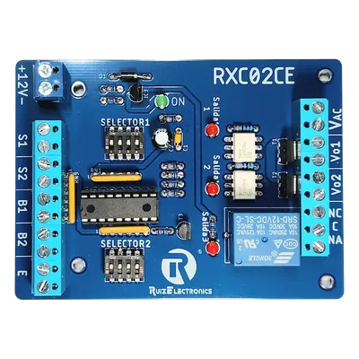 Controlador de esclusas Ruiz Electronics RXC02CE para 2 puertas