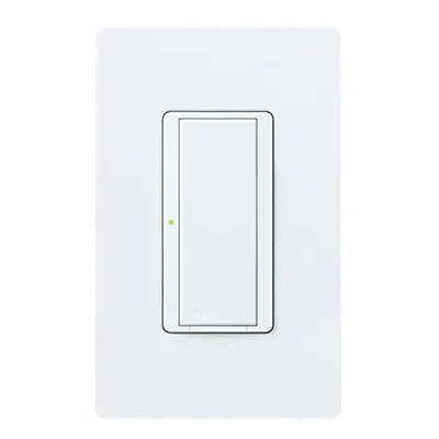 Interruptor Maestro Wireless on/off / 6 A iluminación / 3 A motor 1/10 HP / 120 V / RF Clear Connect / requiere neutro / controles Pico y Radio Powr Savr