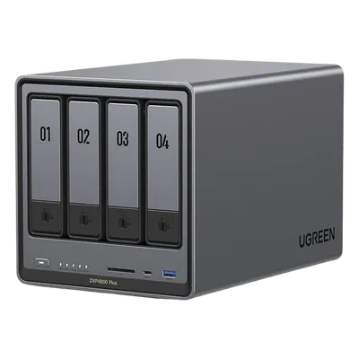 NAS UGREEN NASync DXP4800 Plus de 4 bahías y red 10GbE