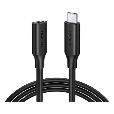 Extensor USB-C UGREEN 10387 de 1 m, con carga de 100 W y video 4K