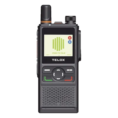 Radio PoC TELOX TE320 con conectividad 4G LTE y protección IP67