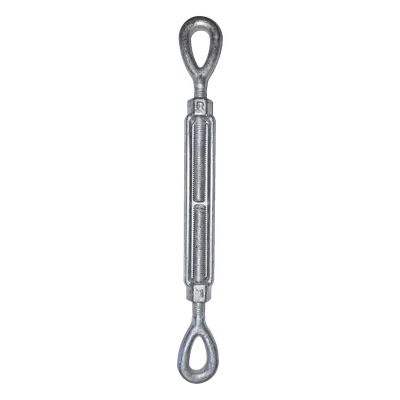 Tensor Ojo-Ojo / Acero Forjado Galvanizado / Carga 2200 lbs / Carrera 6 in (152.4 mm) / Inmersión en Caliente