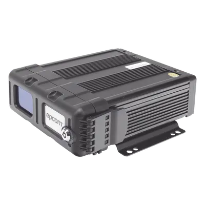 DVR Móvil / Multiplataforma / 4 Canales AHD 2 Megapixel / Almacenamiento en Memoria SD / H.265 / Chip IA Embebido / Soporta 4G / GPS