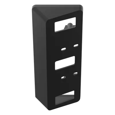 Soporte de Pared Ajustable / Ángulo 30 Grados / PC+10% Fibra de Vidrio / -40°C a +70°C / Exterior