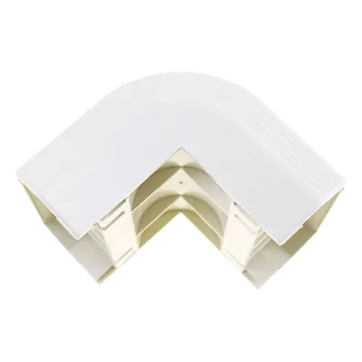 Esquinero exterior Panduit T70OCIW para canaleta T-70 de PVC