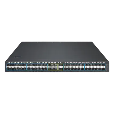 Switch Administrable Capa 3 / 48 puertos SFP+ 10G / 2 puertos QSFP+ 40G / 4 puertos QSFP28 100G / 1.92Tbps / 1U