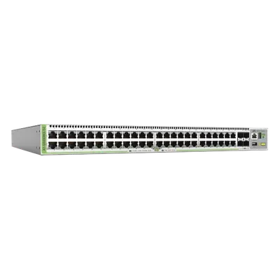 Switch Apilable L3 Lite / 48 Puertos Gigabit / 4 SFP+ 10G / 240 Gbps / 1U Rack / 17.3 x 12.7 x 1.7 in