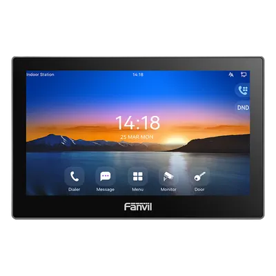 Monitor IP/SIP FANVIL I504W con pantalla táctil de 7 pulgadas