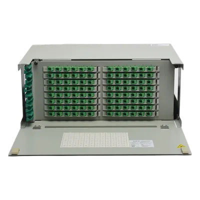 Distribuidor de fibra óptica FIBERHOME ODU19RP-CSS96-B, 216 fibras