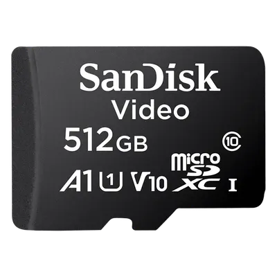 Memoria microSD / 512GB / Alta Resistencia / Clase 10 / -25°C a 85°C / 50MB/s escritura / 256 TBW