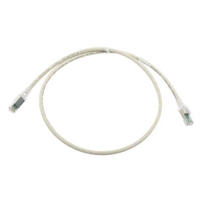 Patch Cord Cat6A / Blindaje S/FTP / 10 Gbps / PoE+ / CM/LS0H / 3 ft / RJ45 / 26 AWG