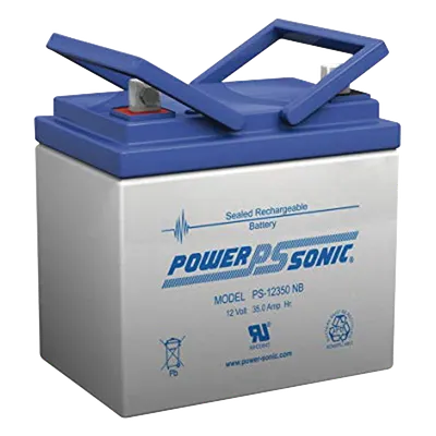 Batería de respaldo POWER SONIC PS-12330-NB AGM de 12V y 33Ah