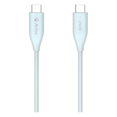 Cable USB-C a USB-C EZVIZ AK-PAC24S-B-1.5M de 240W