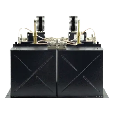 Combinador de 4 Canales UHF / 380-400 MHz / 100 kHz Separación / Rack 19" / 5.4 m (17.6 ft) Profundidad / N Hembras