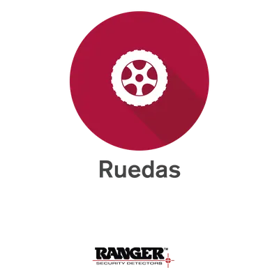 Kit de Ruedas para Arcos de Detección / Movilidad Portátil / Instalación en Equipos Nuevos Bajo Pedido / No Retrocompatible